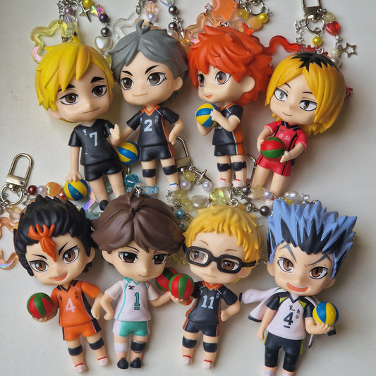 haikyuu keychain